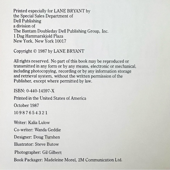 Vintage Lane Bryant Fashion Math Make Over Book ‘80s Sizes 14 and Up Guide - Picture 2 of 13